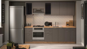 Модульная кухня «Габриэлла» Дуб крафт золотой/Муссон в Урае - uraj.mebel-tymen.ru | фото