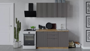 Модульная кухня «Кимберли» Дуб Крафт золотой, Муссон в Урае - uraj.mebel-tymen.ru | фото