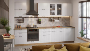 Модульная кухня «Кимберли» Дуб Крафт золотой, Сноу в Урае - uraj.mebel-tymen.ru | фото