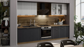 Модульная кухня «Кимберли» Дуб Крафт золотой, Сноу, Муссон в Урае - uraj.mebel-tymen.ru | фото