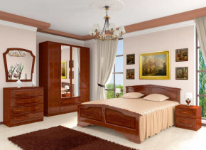 Модульная спальня Лакированный орех в Урае - uraj.mebel-tymen.ru | фото