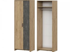 Шкаф двухстворчатый МСП-1 в Урае - uraj.mebel-tymen.ru | фото