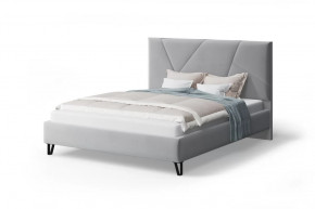 Мягкая кровать Мила, 1400*2000 мм, серый в Урае - uraj.mebel-tymen.ru | фото