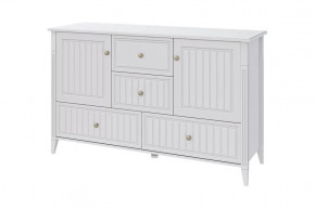 Мэгги Комод 2 двери 4 ящика Белый в Урае - uraj.mebel-tymen.ru | фото