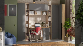 Набор детской мебели «Порто» №10 Яблоня Беллуно, Графит софт в Урае - uraj.mebel-tymen.ru | фото