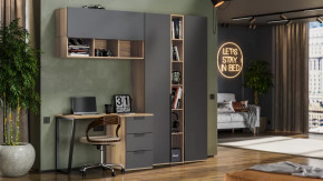 Набор детской мебели «Порто» №9 Яблоня Беллуно, Графит софт в Урае - uraj.mebel-tymen.ru | фото