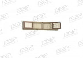 Надстройка с дверцами МС Верона для молодежи ЛДСП в Урае - uraj.mebel-tymen.ru | фото