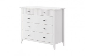 Никеа Комод 5 ящиков Белый в Урае - uraj.mebel-tymen.ru | фото