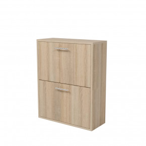 Обувница 2 секции дуб сонома Герда в Урае - uraj.mebel-tymen.ru | фото