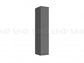 Пенал 1 створка Челси Графит в Урае - uraj.mebel-tymen.ru | фото