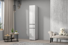 Пенал МС Лиана Дуб Крафт Белый/Артвуд Темный в Урае - uraj.mebel-tymen.ru | фото