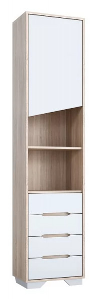 Пенал с ящиками МС Орландо ЛДСП в Урае - uraj.mebel-tymen.ru | фото