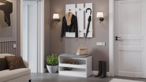 Прихожая «Агата» №1 Белый в Урае - uraj.mebel-tymen.ru | фото