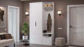 Прихожая «Агата» №2 Белый в Урае - uraj.mebel-tymen.ru | фото