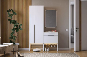 Прихожая Баско К8 белое дерево в Урае - uraj.mebel-tymen.ru | фото