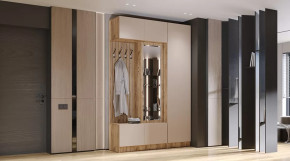 Прихожая "Бавария" Дуб вотан/кашемир в Урае - uraj.mebel-tymen.ru | фото