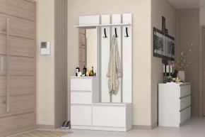 Прихожая Хилтон Белый в Урае - uraj.mebel-tymen.ru | фото