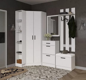 Прихожая "Кевин" Микон (белый) в Урае - uraj.mebel-tymen.ru | фото