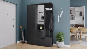 Прихожая «Витра» №5 Антрацит в Урае - uraj.mebel-tymen.ru | фото