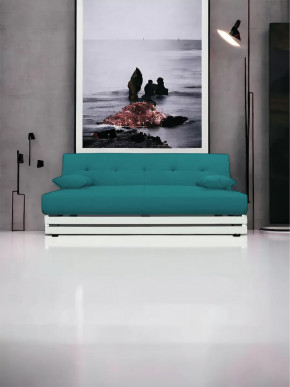 Прямой диван манго 1 Савана Лагун/Планки белые в Урае - uraj.mebel-tymen.ru | фото