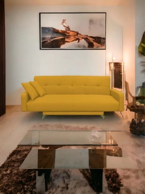 Прямой диван с подлокотниками манго 3 Савана Елоу в Урае - uraj.mebel-tymen.ru | фото