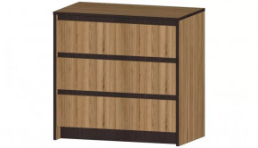 Серия Бостон Комод 3 ящика дуб вотан в Урае - uraj.mebel-tymen.ru | фото