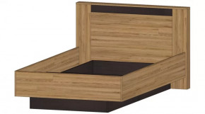 Серия Бостон Кровать 1200 дуб вотан в Урае - uraj.mebel-tymen.ru | фото