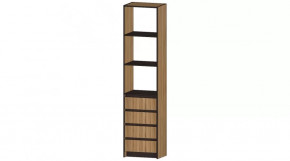 Серия Бостон Стеллаж 4 ящика дуб вотан в Урае - uraj.mebel-tymen.ru | фото