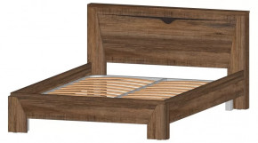 Серия Регина кровать 2х сп. 1400 дуб самдал в Урае - uraj.mebel-tymen.ru | фото