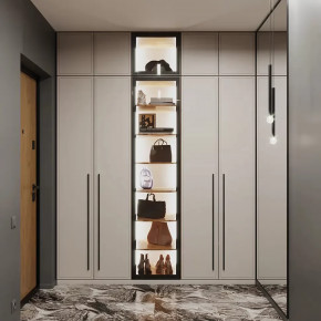 Шкаф 2000 Грей классик шагрень Либерти в Урае - uraj.mebel-tymen.ru | фото