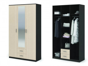 Шкаф 3х створчатый Гармония ШК 601 М в Урае - uraj.mebel-tymen.ru | фото