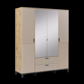 Шкаф 4-х дверный с ящиками Дюна №2 в Урае - uraj.mebel-tymen.ru | фото