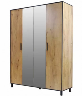 Шкаф 4-х створчатый Лофт 4 в Урае - uraj.mebel-tymen.ru | фото