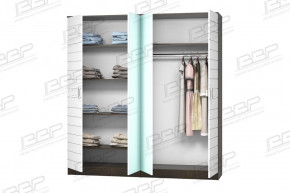 Шкаф 4х-створчатый МС спальня Афина МДФ глянец в Урае - uraj.mebel-tymen.ru | фото