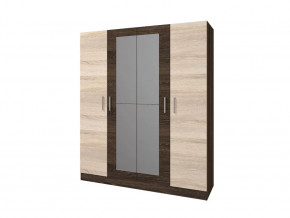 Шкаф четырехстворчатый Леси Кантербери-Сономо в Урае - uraj.mebel-tymen.ru | фото