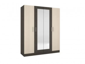 Шкаф четырехстворчатый Леси Венге-Дуб в Урае - uraj.mebel-tymen.ru | фото