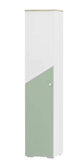 Шкаф для белья Банни НМ 041.43 Меренга/Макарун в Урае - uraj.mebel-tymen.ru | фото