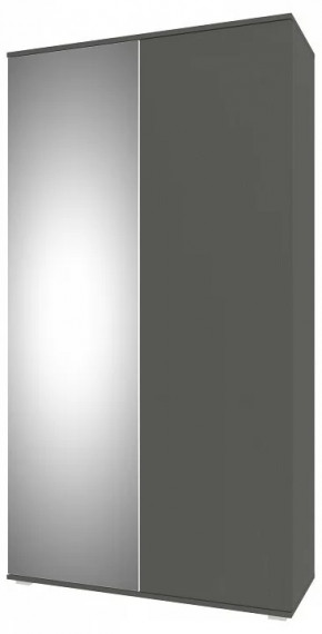 Шкаф для одежды 2-х дверный Серый графит Stark НК-мебель в Урае - uraj.mebel-tymen.ru | фото