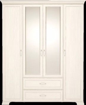 Шкаф для одежды 4-х дверный с зеркалом «Венеция» №2 в Урае - uraj.mebel-tymen.ru | фото