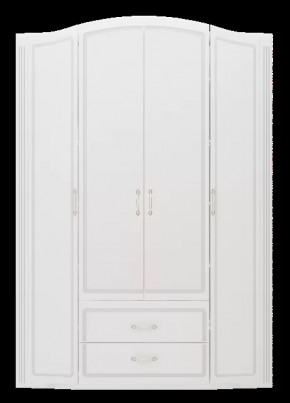 Шкаф для одежды четырехдверный без зеркала «Виктория» №2 в Урае - uraj.mebel-tymen.ru | фото