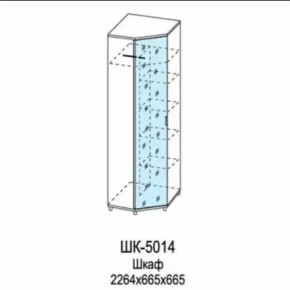 Шкаф для одежды и белья ШК-5014 Грейс в Урае - uraj.mebel-tymen.ru | фото