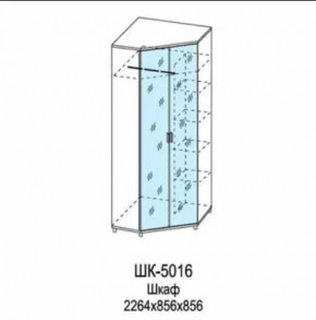 Шкаф для одежды и белья ШК-5016 Грейс в Урае - uraj.mebel-tymen.ru | фото