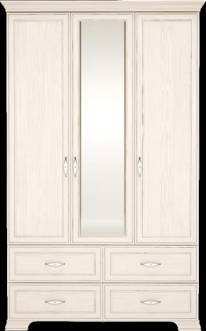 Шкаф для одежды с зеркалом (3-х дв) «Венеция» №1 в Урае - uraj.mebel-tymen.ru | фото