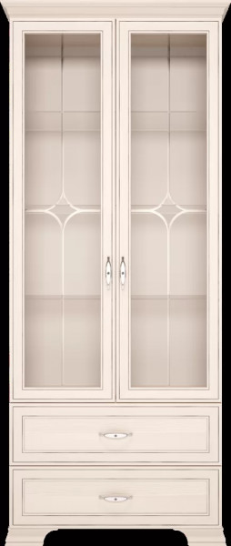 Шкаф для посуды 2-х дверный «Венеция» №16 в Урае - uraj.mebel-tymen.ru | фото