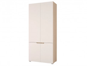 Шкаф двухстворчатый Анталия Сонома-Белый софт в Урае - uraj.mebel-tymen.ru | фото