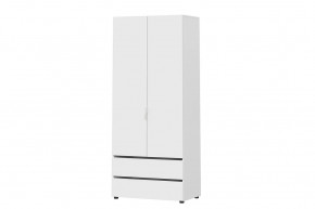 Шкаф двухстворчатый с двумя ящиками Токио в Урае - uraj.mebel-tymen.ru | фото