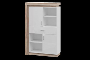 Шкаф комбинированный низкий Люмен №22 в Урае - uraj.mebel-tymen.ru | фото