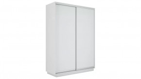 Шкаф-купе 2-х дверный «Румер-2» Белый снег в Урае - uraj.mebel-tymen.ru | фото