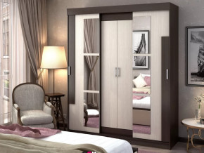 Шкаф-купе Фея Венге/Дуб белфорт в Урае - uraj.mebel-tymen.ru | фото