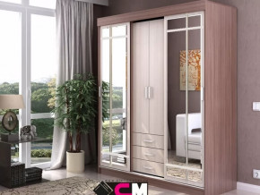 Шкаф-купе Лидер 1К Ясень шимо в Урае - uraj.mebel-tymen.ru | фото